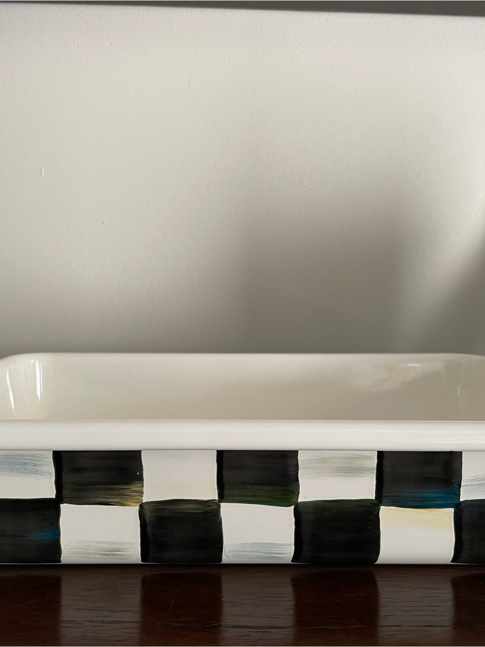 Mackenzie-Childs Courtly Check 9 x 13 Baking Pan